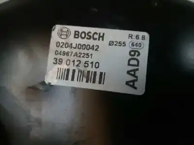 Second-hand car spare part brake servo for opel corsa e selective oem iam references 39012510  0204j00042