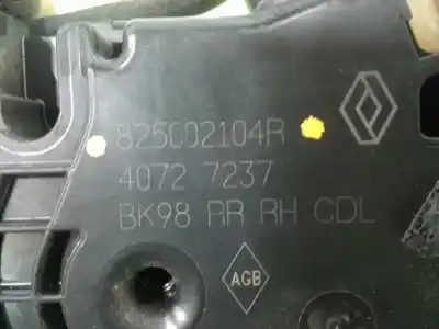 Автозапчастина б/у замок заднього правого дверя для renault clio iv technofeel посилання на oem iam 825002104r  
