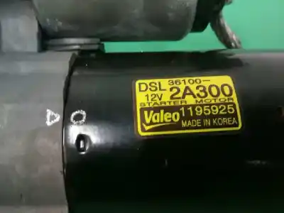 Peça sobressalente para automóvel em segunda mão motor de arranque por hyundai ix20 gls sport referências oem iam 361002a300  