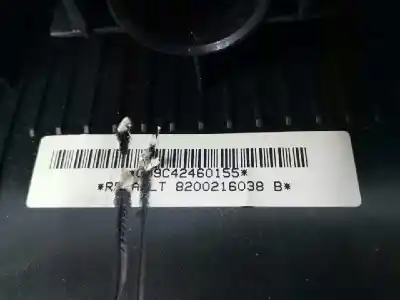 Peça sobressalente para automóvel em segunda mão airbag dianteiro esquerdo por renault modus luxe privilege referências oem iam 8200216038b  