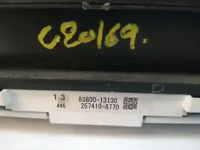 Peça sobressalente para automóvel em segunda mão quadrante por toyota corolla verso (e12) 1.8 linea sol referências oem iam 8380013130  2574108770