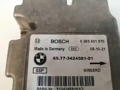 Second-hand car spare part airbag control unit for bmw x3 (e83) 2.0 d oem iam references 65773424581  0285001870