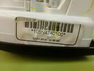 Second-hand car spare part heating / air conditioning control panel for opel combo d expression l1h1 oem iam references 105n4740100  