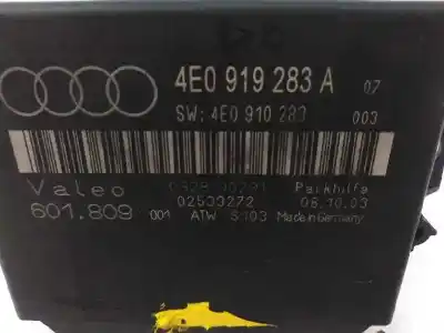 Second-hand car spare part electronic module for audi a8 (4e2) 4.0 v8 32v tdi biturbo cat (ase) oem iam references 4e0919283a  