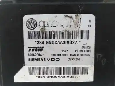 Автозапчастина б/у електронний модуль для audi a8 (4e2) 4.0 v8 32v tdi biturbo cat (ase) посилання на oem iam 5wk3244  