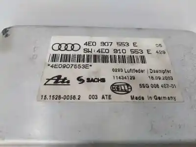 Автозапчастина б/у блок управління підвіски для audi a8 (4e2) 4.0 v8 32v tdi biturbo cat (ase) посилання на oem iam 4e0907553e 15152800562 4e0910553e