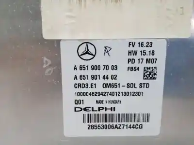 Pezzo di ricambio per auto di seconda mano centralina motore per mercedes-benz clase a (w176) a 200 cdi 4matic (176.002) riferimenti oem iam a6519007003  a6519014402