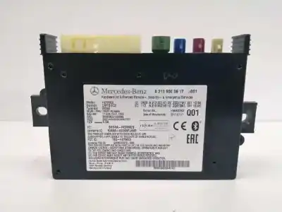 Gebrauchtes Autoersatzteil ELEKTRONISCHES MODUL zum MERCEDES-BENZ CLASE A (W176)  OEM-IAM-Referenzen A2139003617  