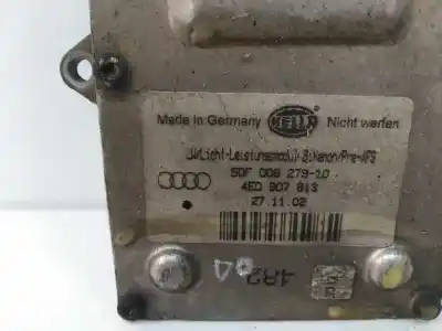 Peça sobressalente para automóvel em segunda mão balastro de xenon por audi a8 (4e2) 4.0 v8 32v tdi biturbo cat (ase) referências oem iam 4e0907813  5df00827910