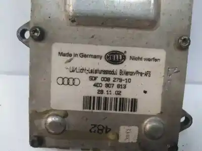 Peça sobressalente para automóvel em segunda mão balastro de xenon por audi a8 (4e2) 4.0 v8 32v tdi biturbo cat (ase) referências oem iam 4e0907813  5df00827910