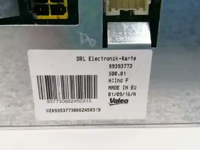 Gebrauchtes Autoersatzteil steuergerät xenon-scheinwerfer zum seat ibiza (6p1) * oem-iam-referenzen 89393773  