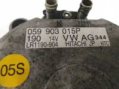 Peça sobressalente para automóvel em segunda mão alternador por audi a8 (4e2) 4.0 v8 32v tdi biturbo cat (ase) referências oem iam 059903015p 190a lr1190904