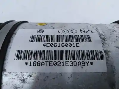 Автозапчастина б/у амортизатор задній лівий для audi a8 (4e2) 4.0 v8 32v tdi biturbo cat (ase) посилання на oem iam 4e0616001e  15140002094