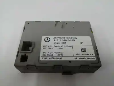 Tweedehands auto-onderdeel elektronische module voor mercedes-benz cls (c219) cls 320 cdi (219.322) oem iam-referenties a2115408545