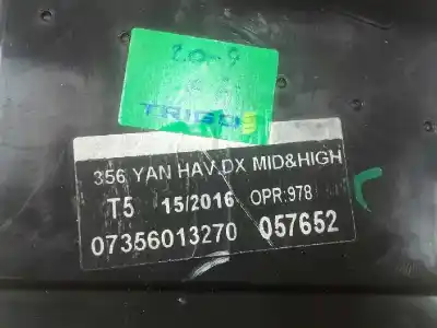 Автозапчастина б/у аераційна решіта для fiat tipo ii (356) sedan easy посилання на oem iam 735601327  