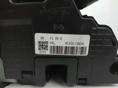Автозапчасти б/у замок левой передней двери за hyundai i20 ii (gb, ib) 1.0 t-gdi ссылки oem iam 81310c8020  