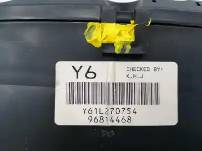 Peça sobressalente para automóvel em segunda mão quadrante por chevrolet aveo 1.2 cat referências oem iam 96814468  