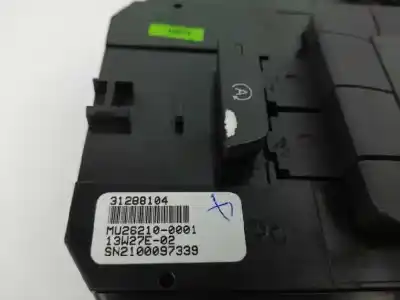 Second-hand car spare part climate control for volvo v40 1.6 diesel cat oem iam references 3128804 sn2100097339 mu262100001