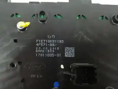 Peça sobressalente para automóvel em segunda mão sistema de áudio / rádio cd por ford focus lim. (cb8) 1.6 16v ti-vct cat referências oem iam f1et18k811bd  