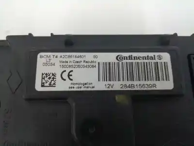 Peça sobressalente para automóvel em segunda mão módulo eletrônico por renault clio iv 1.5 dci diesel fap referências oem iam 284b15639r a2c86184601 a2c83379900