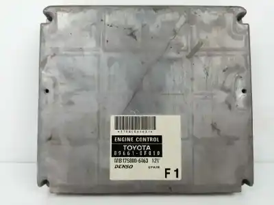 Peça sobressalente para automóvel em segunda mão centralina de motor uce por toyota corolla verso (r1) 2.0 turbodiesel cat referências oem iam 896610f010