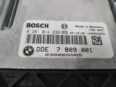 Peça sobressalente para automóvel em segunda mão centralina de motor uce por bmw serie 3 berlina (e90) 2.0 turbodiesel cat referências oem iam 7809001  0281014239