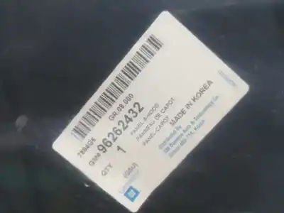 Peça sobressalente para automóvel em segunda mão capot por daewoo tacuma sx referências oem iam 96262432  