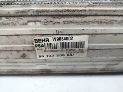 Peça sobressalente para automóvel em segunda mão intercooler por citroen c4 picasso 2.0 hdi fap referências oem iam 9674720580  