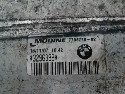 Peça sobressalente para automóvel em segunda mão intercooler por bmw serie 3 touring (e91) 320d referências oem iam 7798788  