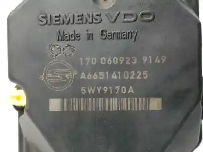 Peça sobressalente para automóvel em segunda mão borboleta de admissão por ssangyong actyon 2.0 td cat referências oem iam a6651410225  5wy9170a