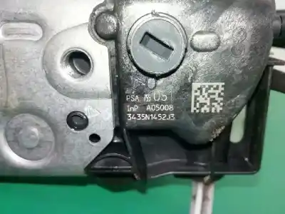 Автозапчасти б/у замок левой передней двери за citroen c-elysee (dd_) 1.6 bluehdi 100 ссылки oem iam 755051  