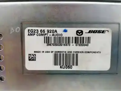 Автозапчастина б/у аудіо система / радіо cd для mazda cx-7 (er) 2.3 cat посилання на oem iam eg2366920a  