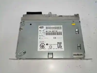 Peça sobressalente para automóvel em segunda mão sistema de áudio / rádio cd por citroen c4 picasso ii 1.6 bluehdi 120 referências oem iam 9810485780