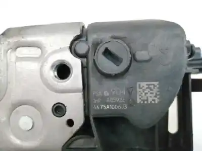 İkinci el araba yedek parçası sol arka kapi kilidi için citroen c4 cactus 1.2 vti 82 oem iam referansları a05926  psa016904
