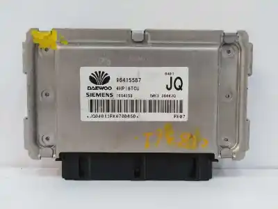 Pezzo di ricambio per auto di seconda mano centralina cambio automatico per daewoo lacetti cdx riferimenti oem iam 96415587