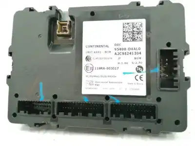 Second-hand car spare part electronic module for kia optima (jf) 1.7 crdi oem iam references 95400d4al0  a2c98241304