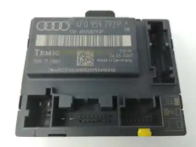 Pezzo di ricambio per auto di seconda mano modulo comfort per audi a6 allroad quattro (4fh) 3.0 tdi riferimenti oem iam 4f0959792p