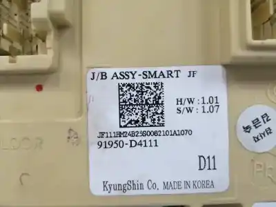 Second-hand car spare part fuse box unit for kia optima (jf) 1.7 crdi oem iam references 91950d4111  