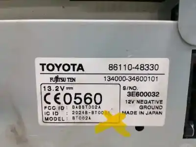Автозапчастина б/у gps навігаційна система для lexus rx 3.5 v6 cat посилання на oem iam 8611048330  13400034600101
