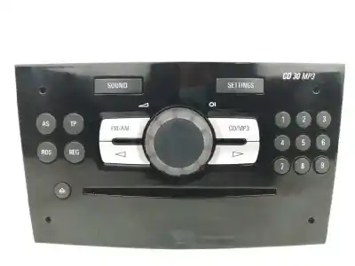 Peça sobressalente para automóvel em segunda mão sistema de áudio / rádio cd por opel corsa d opc referências oem iam 13357129