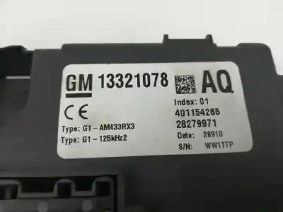 Second-hand car spare part fuse box unit for opel corsa d opc oem iam references 13321078  