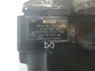 Second-hand car spare part injection pump for audi a8 (4e2) 4.0 v8 32v tdi biturbo cat (ase) oem iam references 057130755g  0445010082