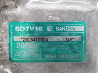 Second-hand car spare part air conditioning compressor for ford focus c-max (cap) trend (d) oem iam references 3m5h19d629gc sd7v16 1248