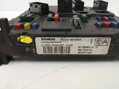Pezzo di ricambio per auto di seconda mano scatola relè/fusibili per peugeot 206 cc cc riferimenti oem iam 9645747480  
