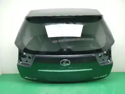 Peça sobressalente para automóvel em segunda mão porta da mala / tampa traseira por lexus rx 3.5 v6 cat referências oem iam 