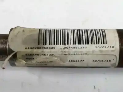 Second-hand car spare part steering column for citroen c4 picasso 1.2 12v e-thp / puretech oem iam references 9674861177  