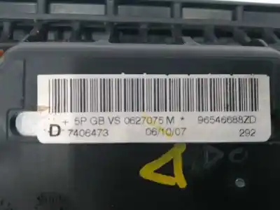 Gebrauchtes Autoersatzteil seitenairbag vorne rechts zum peugeot 207 cc 1.6 16v oem-iam-referenzen 96546688zd  7406473