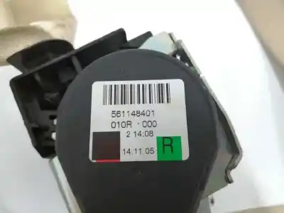 Second-hand car spare part front right seat belt for bmw serie 7 (e65/e66) 4.0 v8 cat oem iam references 561148401  
