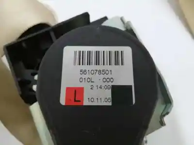 Peça sobressalente para automóvel em segunda mão cinto de segurança dianteiro esquerdo por bmw serie 7 (e65/e66) 4.0 v8 cat referências oem iam 561078501  