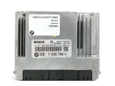 Peça sobressalente para automóvel em segunda mão centralina de motor uce por bmw serie 7 (e65/e66) 4.0 v8 cat referências oem iam 7549700